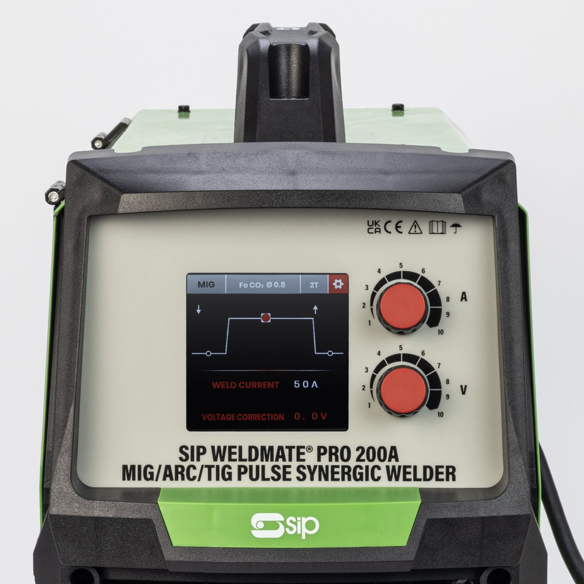 SIP WELDMATE® PRO 200A MIG/ARC/TIG Pulse Synergic Inverter Welder